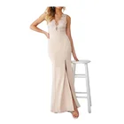 OEM 2019 Women Party Evening Luxurious Floral Embroidered Mermaid Dresses