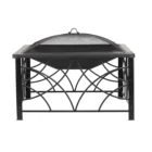 30 inch affordable Wood Burning Fire Pit Outdoor Heater Backyard Patio Deck Stove Fireplace Table