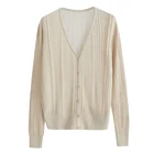 Winter Autumn New Fashion Women Casual V Neck Knitted Cardigans