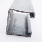 Logo Customization Cheap Price Lip Steel Unistrut U Channel With Holes