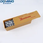 Colored Dominoes Dominomarble Factory Wholesale Cheap Kids Toy Colored Dots Dominoes With Transparent Case