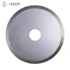 Fast cut diameter 100-351mm bore 20/22.23/25.4 continuous rim diamond cutter blades for wet cutting carnelian