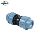 Equal Elbow Equal Pp Equal Coupling Reducing Coupler PN16 Plastic Compression Fittings 90 Elbow