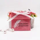 Customized logo printed jewelry pouch velvet envelope bag packaging suede