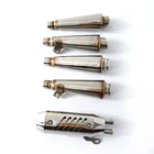 Motorcycle Exhaust Pipe Racing Low Price Stainless Motorcycle Exhaust Muffler Pipe For Racing