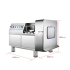 304 Stainless steel Factory using bulk production Chicken Beef Cube Dicing machine commercial frozen meat dicer