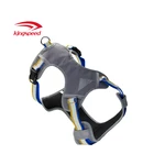 wholesale adjustable reflective safety pet dog harness modern design nylon dog harness vest