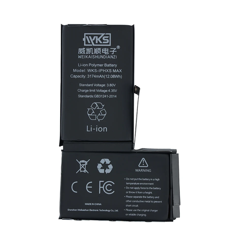 Original Capacity Cell Phone Battery 3 8v 3174mah Battery For Iphone Xs