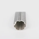 hot selling golden anodized aluminium curtain rail curved aluminium pipes for curtain rail
