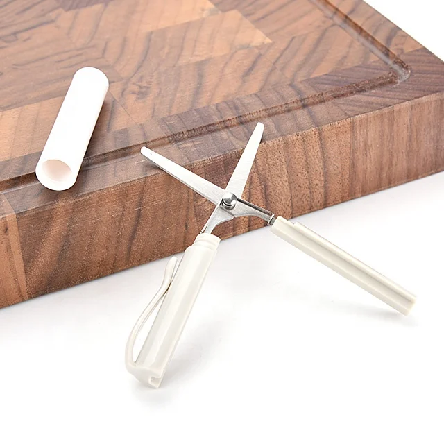 Portable Scissors Mini Creative Student Hand Cut Folding Stationery Scissors