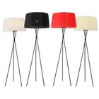 Model Fabric Shades Metal Lighting Tripod Light Standard Light LED tripod floor lamp
