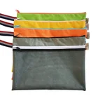 School Candy Color File Organizer Document Bag