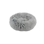 Hot china products wholesale high quality luxury soft gray dog bed pet