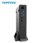 TOPFEEL Intel Core Gen 9 i3-9100/i5-9400/i7-9700 Industrial Computer Host Mini ITX Embedded Fanless celeron Mini PC