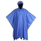 100% Waterproof breathable 190T polyester scooter rain poncho rain coat for bike