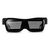 new upgrade christmas technology gift programmable bluetooth led glasses for iOS &android smartphone multi-language app control