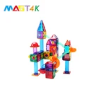 Magnetic building tiles educational plastic toy sets magnetic stem educational games