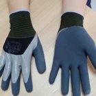 Manufacture Heavy Duty Working Industrial Nitrile Coated Gloves