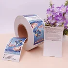 Custom Playground Tickets Roll Scenic Spot Ticket Thermal Paper Label Customized Printing