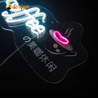 Waterproof LED flex neon sign indoor and outdoor advertising custom led neon sign for building decoration room sign maker