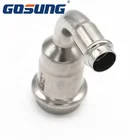 Sanitary pipe reducer CE V press DN32-15 food grade stainless steel pipe fitting stainless steel elbow fitting