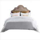 100% cotton or polycotton material hotel comforter bedding set king size