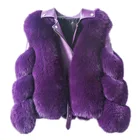 Coat Fur Fur Fur Coat Hot Sale Winter Coat Real Fox Fur Jackets For Ladies