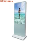 Best price 43 49 55 65 inch 4k android touch screen lcd digital signage totem advertising display