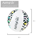 Pvc Ball Pvc Pvc Inflatable Toy Ball Airmyfun Summer Party Leopard PVC Inflatable Promotional Beach Toy Ball For Pool