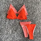 GX245 Wholesale OEM 2020 sexy hot girl bikini custom sheer beach swimwear transparent micro bikini