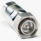Low PIM 4.3-10 din male connector for 1 2 inch feeder