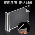 Acryl Holder Silk Screen Printing Logo Acrylic Tabletop Acrylic Sign Holders