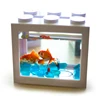 Fish Tank Assembled Block Shape Transparent Durable Plastic Fish Tank