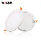 Cool white warm white natural white round 6watt 12watt 18watt 24watt led panel light
