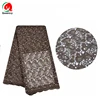 CQ190 Queency China Wholesale Fashion New Samples Sequins Butterfly Embroidered Wedding Cord Lace Dress Styles Aso Ebi