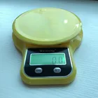 round plastic home 3 kilos accuracy and lcd display digital multifunction and food bowl electric kitchen weight scale