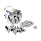 DONJOY custom design gear pump high viscosity material transfer pump sanitary lobe pump for milk chocolate