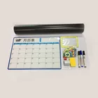 Office White Board White Dry Erase Magnetic School Office Eraser White Board Mini Adhesive Whiteboard Sheet Sticker