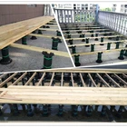 Stone Adjustable Pedestal Plastic Raised Basin Wood Support Floor Deck Stone T53 680-1050MM