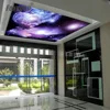 Cool design star space little twin PVC stretch ceiling film Home decoration