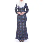 2019 Fashionable Muslim Women Blouse Modern Abaya Jubah Arab Pria For Muslim Baju Kurung