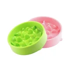 The newest slow down eating bowl dog cat china factory