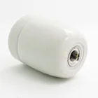 Hot sales multiColor porcelain socket ceramic lamp holder E27 E26