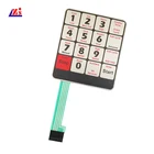 Made Key Made In China High Quality Custom Membrane Switch Keypad Manufacturer With Key And Connector