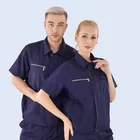 Custom Gardening Blue Wear Rough Short Sleeve Workwear