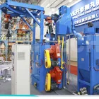 Abrator Blasting Machine Price KAITECH Q 376E Double Hanger Type Sand Blast Machine/shot Blasting Machine Price