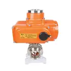 WenZhou Tuoerpu Miniature top-100 orange AC220 electric actuator with plus sanitary ball valve