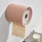 Household Creative Toilet Punch-free Tissue Box Free Nail Seamless Tray Paper Roll Paper Tray Rack