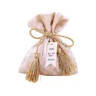 Wholesale Chinses style wedding tassel flannel eco friendly gift favor candy bags with ribbons