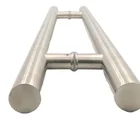 Stainless Steel H Type Door Pipe Handle Pull Dot